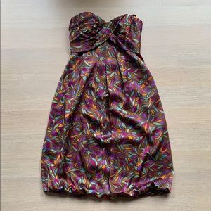 Nicole Miller | strapless dress